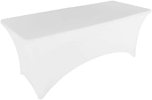 6ft Royal Blue Stretch Spandex Table Cover Tablecloth For Rectangular Fitted Folding Table 12 6ft Royal Blue Stretch Spandex Table Cover Tablecloth For Rectangular Fitted Folding Table - Image 10