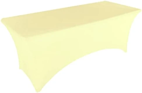 6ft Royal Blue Stretch Spandex Table Cover Tablecloth For Rectangular Fitted Folding Table 11 6ft Royal Blue Stretch Spandex Table Cover Tablecloth For Rectangular Fitted Folding Table - Image 9