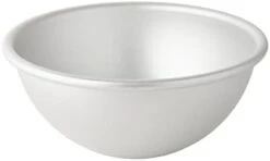 Hemisphere Cake Tin 20 Cm, Silver Anodised Aluminium Pan, Lightweight, Heavy Duty, For Baking Half Sphere Cakes, 8 Inch -Wilton Shop 21 gi9Xp L. AC