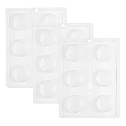 Oreo Mold - 3 Pack, 6 Cylinders Each - Cookie Molds Perfect For Plain Or Chocolate Covered Oreos - Round Molds For Candy, Cookies And Chocolate, And Even Soap Molds - Made From Non-Toxic Plastic 3 Oreo Mold - 3 Pack, 6 Cylinders Each - Cookie Molds Perfect For Plain Or Chocolate Covered Oreos - Round Molds For Candy, Cookies And Chocolate, And Even Soap Molds - Made From Non-Toxic Plastic