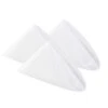 Cloth Napkins 17x17 Inch Washable Polyester Dinner Napkins Soft Table Napkins For Wedding Party Dining Banquet(White,100PCS) -Wilton Shop 210QfMV8Y7L