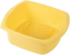 631895 9.5 Litre Large Rectangular Bowl, Yellow -Wilton Shop 2149DdxdbmL. AC
