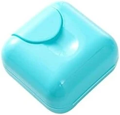 Drainage Soap Box Portable Travel Handmade Soap Box Soap CaseWaterproof Leakproof Soap Box With Lock Box Cover Storage Container (Color : Pink) -Wilton Shop 215GKYpsqmL. AC