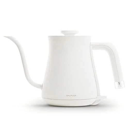 The Kettle | Electric Lightweight Gooseneck Kettle | Stainless Steel | 0.6L (20fl Oz) Capacity | Neon Light Indicator | Perfect For Tea And Coffee | K02H-WH | White | US Version 3 The Kettle | Electric Lightweight Gooseneck Kettle | Stainless Steel | 0.6L (20fl Oz) Capacity | Neon Light Indicator | Perfect For Tea And Coffee | K02H-WH | White | US Version