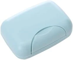 Drainage Soap Box Soap Box With Lid Soap Box With Lock Dormitory Soap Box Travel Portable Sealed Waterproof (Color : Green) -Wilton Shop 217Q3IwK0HL. AC