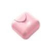 Soap Holder Portable Travel Handmade Soap Box Soap CaseWaterproof Leakproof Soap Box With Lock Box Cover Storage Container (Color : Pink) -Wilton Shop 21A3nPXsq4L 1