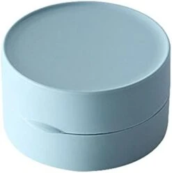 Soap Box Round Shape Storage Box Travel Portable Sealed Soap Box Waterproof Soap Storage Cases Bathroom Washroom Supplies Soap Storage (Color : Pink) -Wilton Shop 21ADczi1ddL. AC