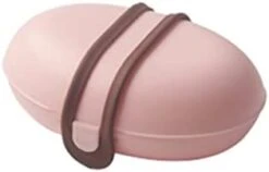 Drainage Soap Box Bathroom Soap Box Portable Travel Soap Box With Lock Sealed Handmade Soap Home Soap Dish (Color : Green) -Wilton Shop 21C45AdqCEL. AC