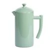 Double-Walled Stainless Steel French Press Coffee Maker, Dilly Bean Green, 34 Fl Oz.