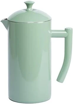 Double-Walled Stainless Steel French Press Coffee Maker, Dilly Bean Green, 34 Fl Oz. -Wilton Shop 21Ea7AvOkCL. AC