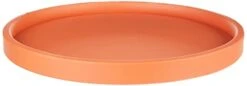 Bartenders Choice Serving Tray - Spicy Orange, 14-Inch Food Tray For Coffee Table, Breakfast, Tea, Butler, Countertop, Kitchen, Vanity, Hotel Serve Tray