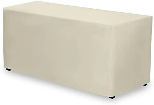 Fitted Tablecloth - 72 X 30 Inch - White Fitted Rectangle Table Cloth For 6 Foot Table In Washable Polyester - Great For Buffet Table, Parties, Holiday Dinner, Wedding & Trade Show 10 Fitted Tablecloth - 72 X 30 Inch - White Fitted Rectangle Table Cloth For 6 Foot Table In Washable Polyester - Great For Buffet Table, Parties, Holiday Dinner, Wedding & Trade Show - Image 8