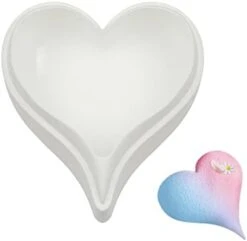 Heart Chocolate Mold, 7.8" Big Breakable Diamond Heart Silicone Cake Mould, Love Shape Maker Baking Tool For Chocolate Mousse Dessert Candy, Good Gifts For Birthday, Valentines Day, Oven Safe 22 Heart Chocolate Mold, 7.8" Big Breakable Diamond Heart Silicone Cake Mould, Love Shape Maker Baking Tool For Chocolate Mousse Dessert Candy, Good Gifts For Birthday, Valentines Day, Oven Safe -Wilton Shop 21MaUHI2oaL. AC