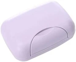 Drainage Soap Box Soap Box With Lid Soap Box With Lock Dormitory Soap Box Travel Portable Sealed Waterproof (Color : Green) -Wilton Shop 21RW7ouFxZL. AC