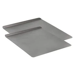AirBake Dark Nonstick 2 Pack Cookie Sheet Set, 14 X 12in And 16 X 14in