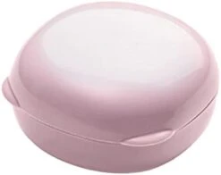 Drainage Soap Box Soap Box Plastic Portable Cases Travel Solid Holder Eco-Friendly Soap Dish Soap Container Bathroom Products (Color : Blue) -Wilton Shop 21TbwPraJZL. AC