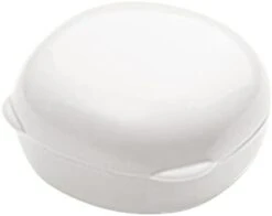 Drainage Soap Box Soap Box Plastic Portable Cases Travel Solid Holder Eco-Friendly Soap Dish Soap Container Bathroom Products (Color : Blue) -Wilton Shop 21XY hWKaBL. AC