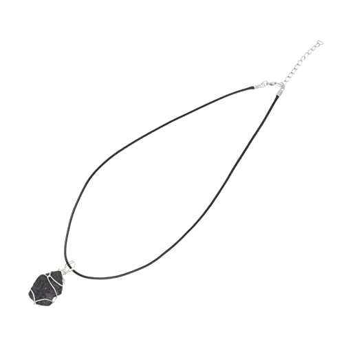 Black Tourmaline Crystal Pendant: Braided Obsidian Crystal Healing Chakra Pendant Gemstone Necklaces Pendants Spiritual Jewelry For Women Girls 3 Black Tourmaline Crystal Pendant: Braided Obsidian Crystal Healing Chakra Pendant Gemstone Necklaces Pendants Spiritual Jewelry For Women Girls