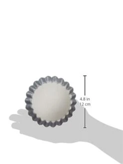 4223701204 Silver Elegance Set Of 4 Tartlet Moulds Diameter 12 Cm -Wilton Shop 21bSSkMT2tL