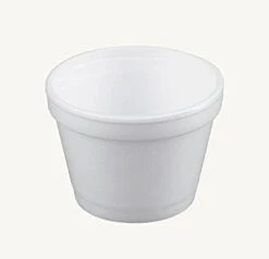 8 Ounce Foam Cup With Vented Lid In White. Hot And Cold Foods. For Ice Cream, Yogurt, Soup, Takeout, Carryout. Pack Of 50. Model MM-8SJ20/20JL-50 -Wilton Shop 21bzGC3S2L. AC 1