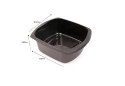 631895 9.5 Litre Large Rectangular Bowl, Yellow -Wilton Shop 21fEc2X0f2S