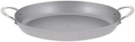 De Buyer MINERAL B Carbon Steel Oval Roasting Pan - Ideal For Roasting Meat, Seafood & Veggies - Naturally Nonstick - Made In France 8 De Buyer MINERAL B Carbon Steel Oval Roasting Pan - Ideal For Roasting Meat, Seafood & Veggies - Naturally Nonstick - Made In France - Image 6