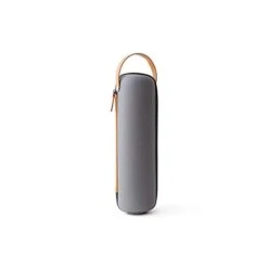 , Grey Insulated Wine Bottle Carrier, 1 Liter