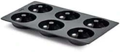 Lekue 0620406N01 Doughnut Silicone Mould 6 Cav. Black -Wilton Shop 21iARohECNL. AC