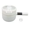 1.8L 700W Mini Electric Hot Pot, Double Layer Electric Cooking Pot Nonstick With 5 Cooking Modes, For Home Office School Travelling