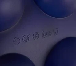 IBILI Blueberry Baking Mould With 6 Half-Sphere Cups Silicone, 30 X 18 X 3 Cm, Blue -Wilton Shop 21kK3bjz7KL