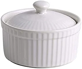 Ramekins With Lids, 4 Oz Oven Safe, Ramekins & Soufflé Dishes, Ceramic Ramekin Set Of 2, Mini Casserole Dish With Lid, Covered Ramekins (Color : Pink) 8 Ramekins With Lids, 4 Oz Oven Safe, Ramekins & Soufflé Dishes, Ceramic Ramekin Set Of 2, Mini Casserole Dish With Lid, Covered Ramekins (Color : Pink) - Image 6