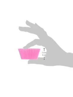 Amazon Basics Reusable Silicone Baking Cups, Muffin Liners - Pack Of 12, Multicolor -Wilton Shop 21rApNnoQ1L