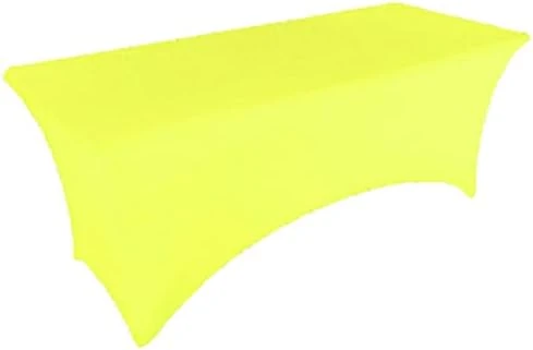 6ft Royal Blue Stretch Spandex Table Cover Tablecloth For Rectangular Fitted Folding Table 7 6ft Royal Blue Stretch Spandex Table Cover Tablecloth For Rectangular Fitted Folding Table - Image 5