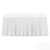 - 5 Premium 90" X 132" Tablecloths For Wedding/Banquet/Restaurant - Rectangular Polyester Fabric Table Cloths - White