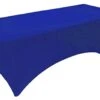 6ft Royal Blue Stretch Spandex Table Cover Tablecloth For Rectangular Fitted Folding Table 1 6ft Royal Blue Stretch Spandex Table Cover Tablecloth For Rectangular Fitted Folding Table -Wilton Shop 21sYUytWjxL