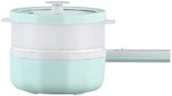 GXBPY 110V 220V Multifunction Electric Cooker Hot Pot Frying Pan Wok Electric Hot Pot Home Kitchen Cooker 1.5L (Color : D, Size : 220V) -Wilton Shop 21uupjH5X6L. AC