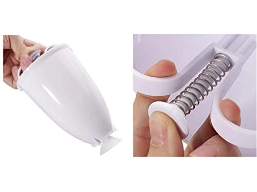 XJS Food Grade Stainless Steel Compression Spring,Biscuit Donut Maker DIY Baking Tools Milking Dessert Baking Mold White 6 XJS Food Grade Stainless Steel Compression Spring,Biscuit Donut Maker DIY Baking Tools Milking Dessert Baking Mold White - Image 4