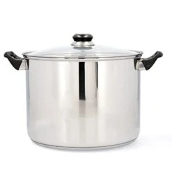 UID Stainless Steel Habitat QD Stockpot, 28 X 21 Cm, Multicoloured