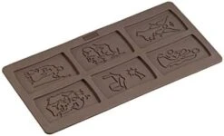 Lurch Germany FlexiForm Silicone Madeleine Baking Tray With 9 Molds - Brown -Wilton Shop 310livHkryL. AC