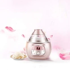 N / A Bird's Nest Stew Pot, Special Small-Scale Health-Preserving Water-Proof Electric Cooker, Automatic Mini Glass Travel Bird's Nest Machine, -Wilton Shop 310uCcJ1HqL