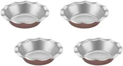 Cuisinart CMBM-4PPBZ 4-pc Mini Pizza Pan Set, Bronze -Wilton Shop 311 zMeXKL. AC 1