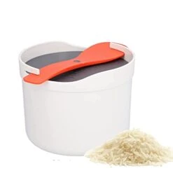 Microwave Rice Cooker, 2L Rice Cooker Microwave With Spoon, Multifunctional Microwave Rice Cooker Steamer Microwave Pasta Cooker For Rice, Pasta, Vegetables, Quinoa, Oatmeal, Ramen, BPA Free