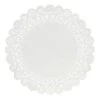 Round Paper Doilies - Decorative, White Lace Doilies - Disposable - Food Grade Safe - 12 Inches - 36 Pack -Wilton Shop 311BbSvTKWL