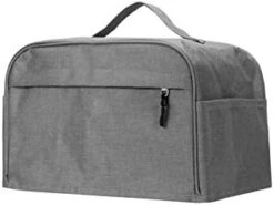 Wo/Four Slice Toaster Cover With Pocket,Kitchen Bakeware Protector,Universal Cotton Linen Dusproof Washable Kitchen Toaster Cover -Wilton Shop 311Mp716W6L. AC 2
