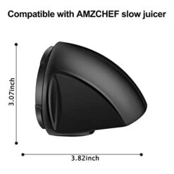 AMZCHEF Juicer End Cap,Slow Juicer Replacement Part Compatible With AMZCHEF 1501 And 3001,AMZCHEF Masticating Juicer Attachment,Black -Wilton Shop 311xeFUybTL