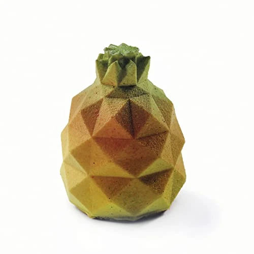 Pineapple Silicone Mold For Baking. Geometric 3D Silicone Mold For Cake Or Mousse, 4pcs. By World Famous Pastry Chef 3 Pineapple Silicone Mold For Baking. Geometric 3D Silicone Mold For Cake Or Mousse, 4pcs. By World Famous Pastry Chef