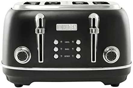 Aden Heritage Toaster, Wide Slot With Removable Crumb Tray And Settings (Ivory/Copper, 4 Slice) 12 Aden Heritage Toaster, Wide Slot With Removable Crumb Tray And Settings (Ivory/Copper, 4 Slice) - Image 10