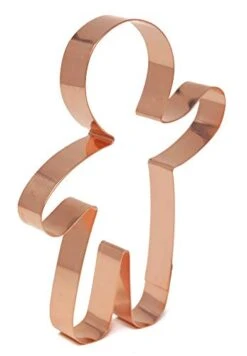 2016 Gingerbread Boy Of The Year Copper Christmas Cookie Cutter By The Fussy Pup
