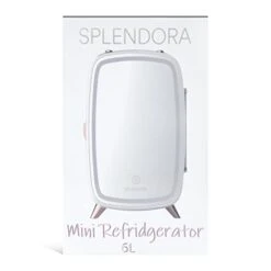 - Skincare Fridge - 6L - Free Ice Roller For Face - Light Up Mirror -Wilton Shop 313zuI5A6CL