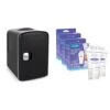 Mini Fridge 4 Liter 6 Can Skincare Fridge, AC 120V DC 12V Portable Small Refrigerator Cooler And Warmer - Black & Lansinoh Breastmilk Storage Bags, 75 Count Milk Storage Bags 1 Mini Fridge 4 Liter 6 Can Skincare Fridge, AC 120V DC 12V Portable Small Refrigerator Cooler And Warmer - Black & Lansinoh Breastmilk Storage Bags, 75 Count Milk Storage Bags -Wilton Shop 314KII9L1hL